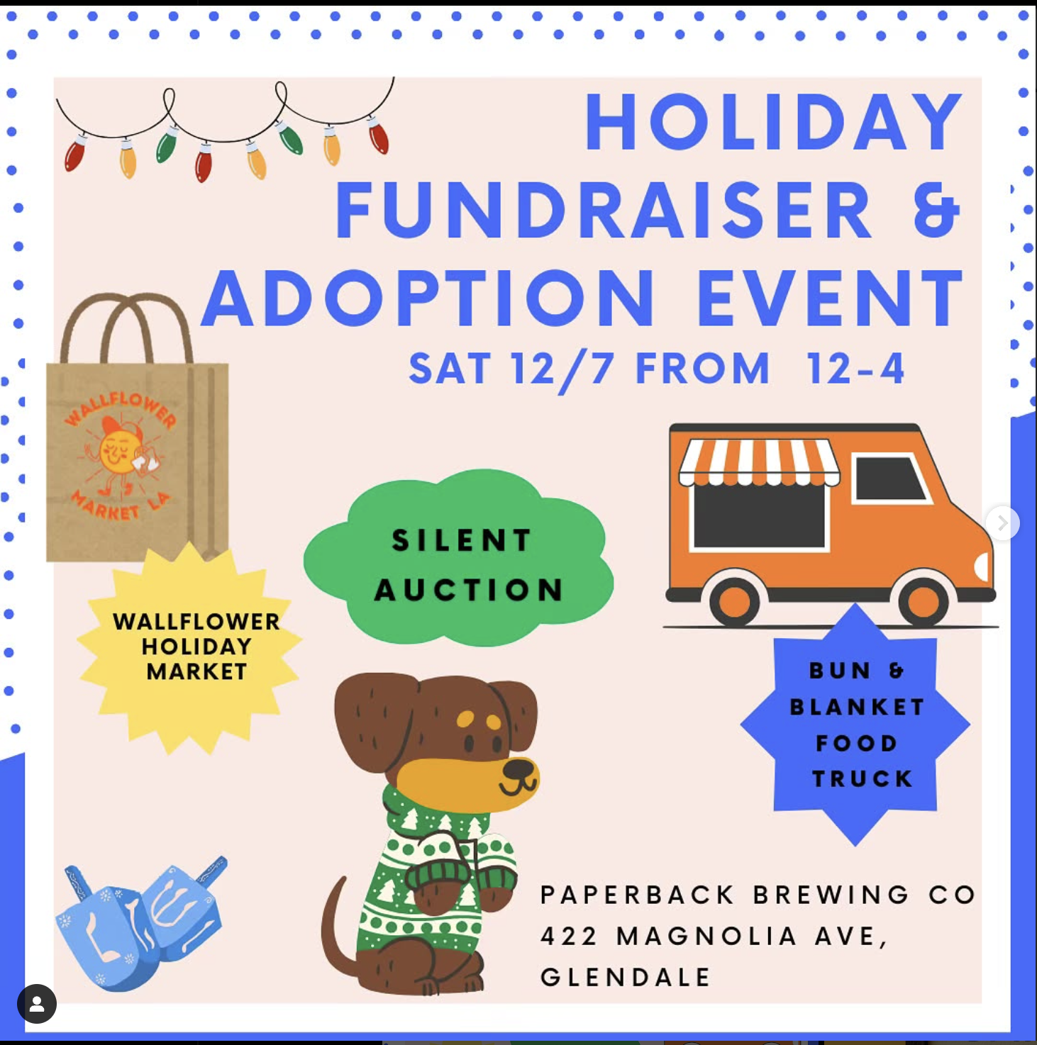 Holiday Fundraiser & Adoption Event